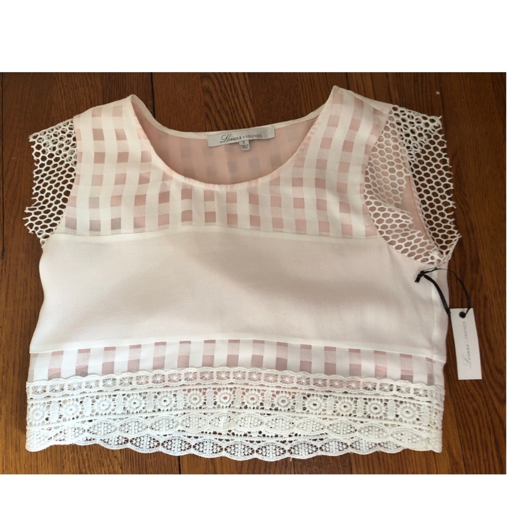 Lovers and friends crop top